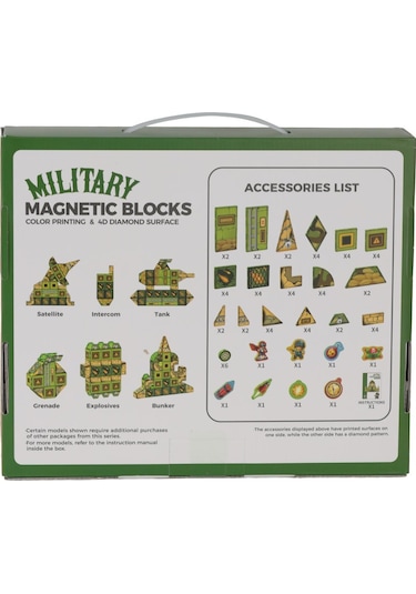 2207 Manyetik Bloklar Puzzle 68 Parça