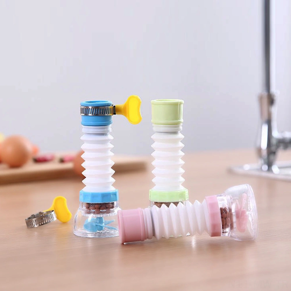 Moveevo Mutfak Fıçısına Uyumlu 360 Döner Anti-su Saçma Filtreli Sulama Başlığı - Su Tasarrufu Ve Saf Su İçin Pp Malzeme İle 4. Nesil Mefitit Mavi Mavi