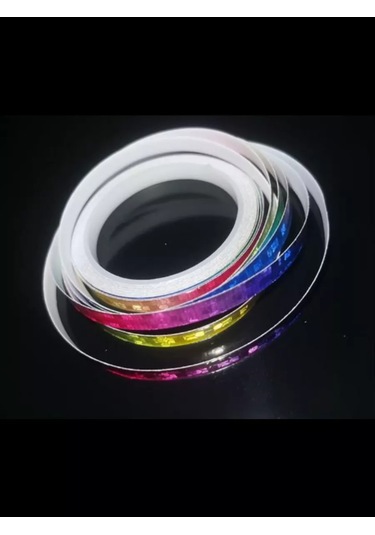 Anruspack Yansıtıcı Etiket Renkli 1 Cm 8m 240309897