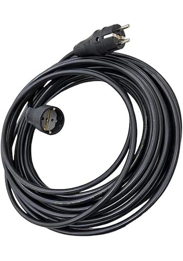 15 Metre 3x2,5 Mm Ttr Cca Kauçuk Seyyar Uzatma Kablosu
