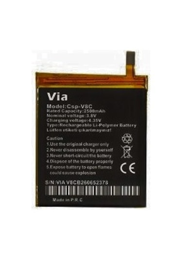 Casper Via V8C Batarya Pil 2000Mah