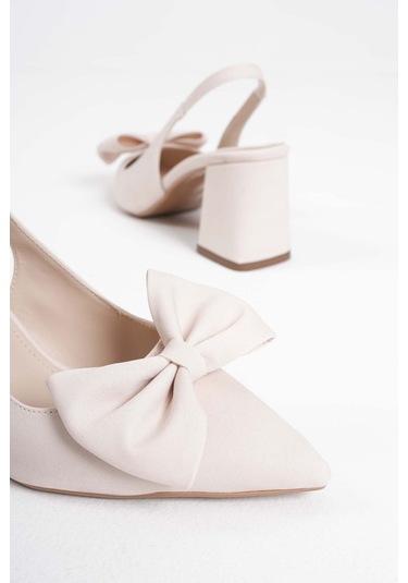 Kocadal Kocadal Candy Bej Kadın Topuklu Ayakkabı Muhtelif