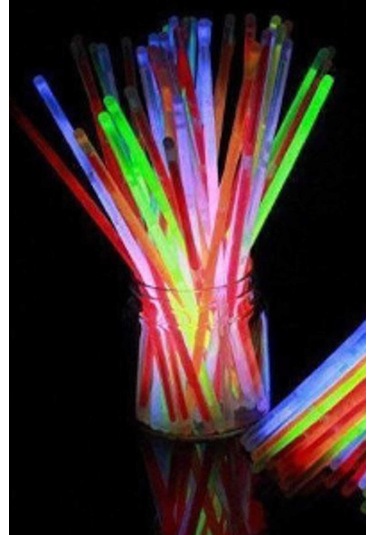 3D Glow Stick Fosforlu Kırılan Işık Çubuğu 50 Li Hediyelik