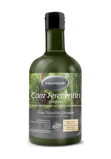 Mecitefendi Çam Terebentin Cansız Dökülen Saçlar için Şampuan 400 ML