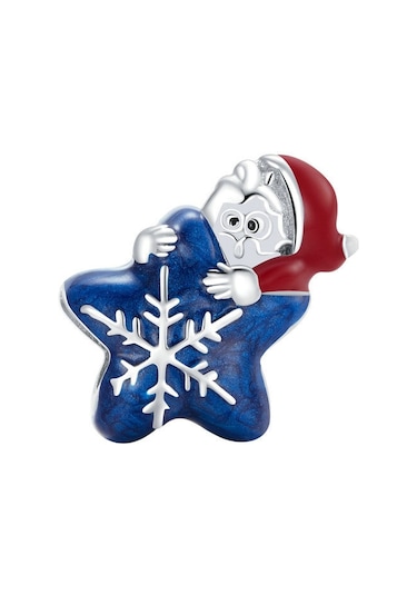 Bsc372 Noel 925 Gümüş Boncuk Dıy Boncuk Aksesuarları Çok Renkli