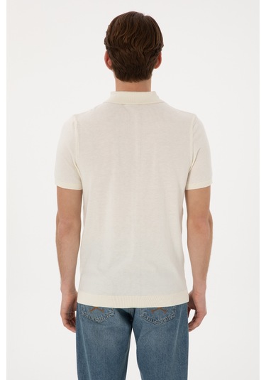 U.s. Polo Assn. Erkek Krem Kazak /triko 50299359-vr071 Krem