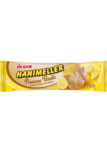 Hanımeller Limon Soslu Rulo Kurabiye - 94 Gram - 18 Adet