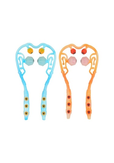 Dm 3 Adet Manuel Boyun & Omuz Masaj Silindiri Açık Mavi