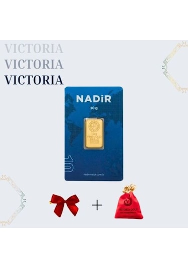 Vıctorıa Gold 10 Gr 24 Ayar 995 Altın Nadir Yada Gar