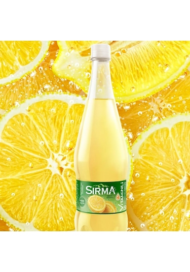 Sırma C Vitaminli Limon Aromalı Doğal Maden Suyu 1 Lt X 6 Adet