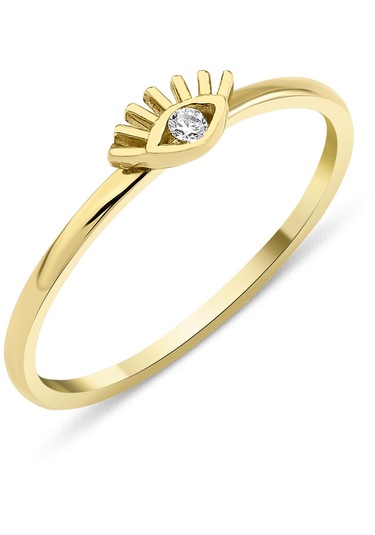 Fiyonk Kuyumculuk  14 Ayar Altın Göz Yüzük 001