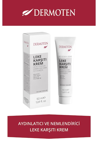 Dermoten Bicosome Aydınlatıcı Leke Karşıtı Bakım Kremi 50 ML