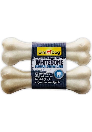 Gimdog Mordimi Beyaz Press Kemik 14 CM 2'li 120 G