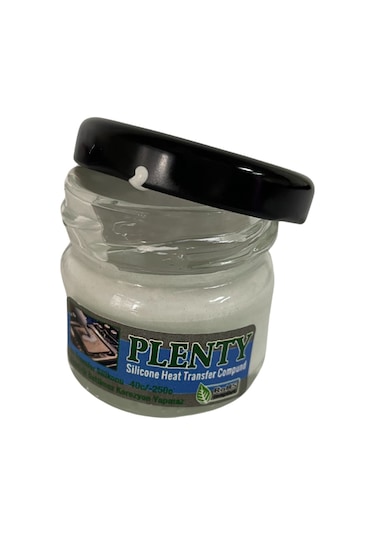 50gr Termal Macun Beyaz Isı Transfer Silikonu 50 Gram Isı İletken Silikon Pasta