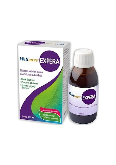 Wellcare Expera Bitkisel Şurup 150Ml