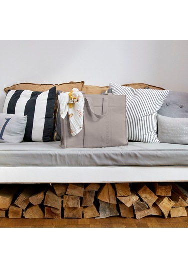 Lassig Tote Up Bebek Bakım Seyahat Çantası Taupe Gri