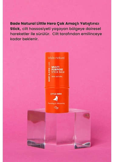 Little Hero Doğal Stick Onarıcı Ve  Çok Amaçlı