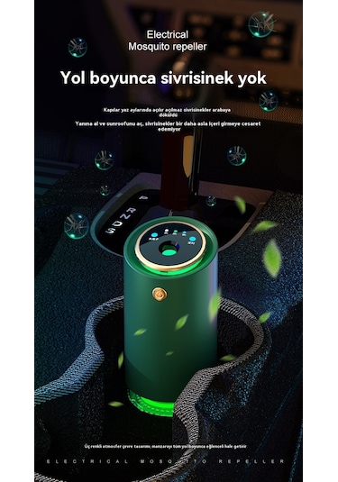 Lyon Elektrikli Sivrisinek Tütsüusb Sivrisinek Kovucuşarj Edilebirir Sivrisinek Kovucu