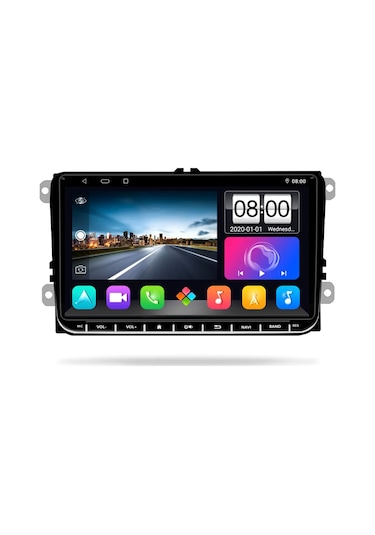 Volkswagen Android Multimedya 4gb-64gb 9 İnc Hd Ips Carplay Skoda