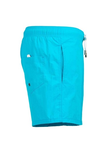 Turkuaz Su İtici Özellikli Naylon Kumaş Düz Renk Basic Erkek Plaj Deniz Şort Mayo - 540-turkuaz 001