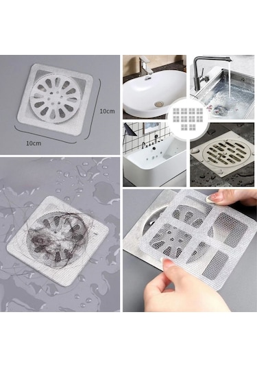 Buffer 10'lu Banyo Ve Mıutfak Lavabo Koku Önleyici Ve Haşere Bö Gri