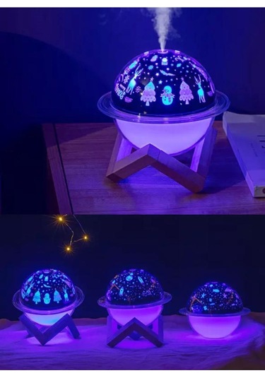 Hava Nemlendirici Aroma Difüzör Projektör Humıdıfıer 250ml