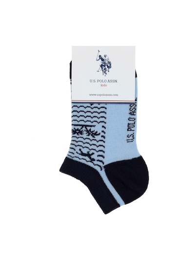 U.s. Polo Assn. Erkek Çocuk Beyaz Çorap Patik 50311350-vr013 Beyaz