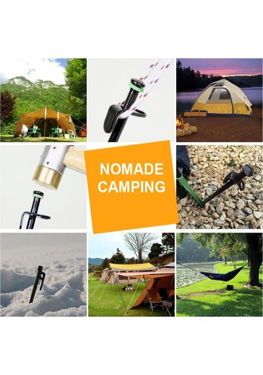 MSO Fosforlu O-Ring Halka Olta Balıkçılık Kamp Kamış Çivi Çadır 10 Adet