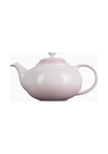 Le Creuset Paslanmaz Çelik Süzgeçli Seramik Çaydanlık, 1.3l Çaydanlıklar Shell Pink Pembe