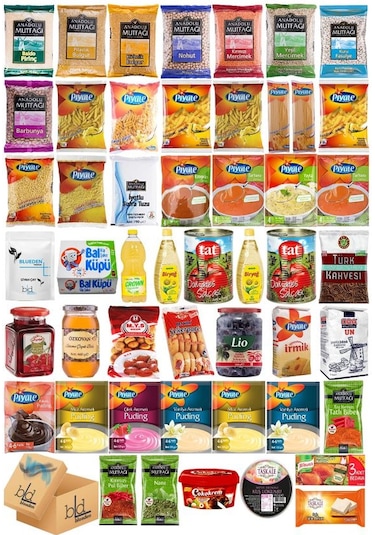 Ramazan Kumanya Yardım Erzak Kolisi 50 Parça 19 No'lu Paket