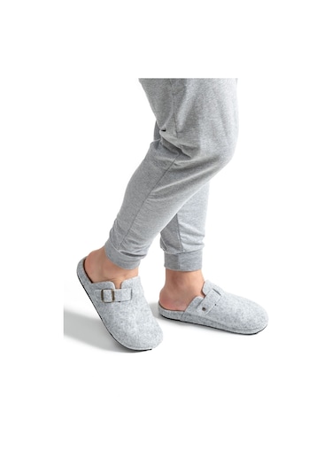Twigy Manu Erkek Ev Terliği Gri 41/45 AA0433 Gri
