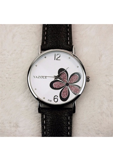 Sones Curren Casual Çelik Kayışlı Kadın Takvimli Saat Altın Siyah