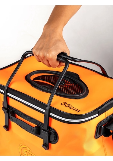 Shufa Katlanabilir Balıkçı Kovası Çok Fonksiyonlu Taşınabilir Yem Kovası Kamp Için Canlı Balık Kabı Sff8679120680987