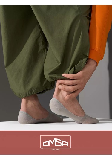 Omsa Pamuklu Yaz Babetleri 5 Çift Set 161382599 Gri