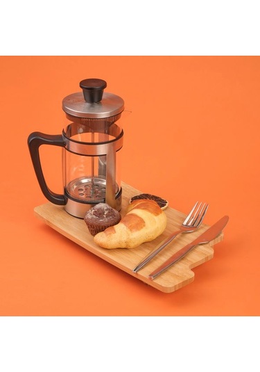 Arow French Press - Siyah / Gri - 600 Ml Siyah / Gri