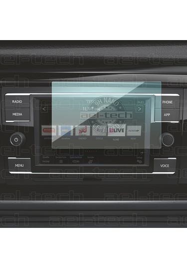 Volkswagen Golf Uyumlu 7 İnç Multimedya 9h Nano Ekran Koruyucu