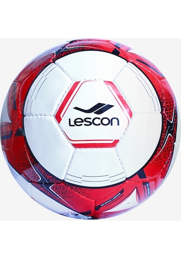 Lescon La-3532 Beyaz Mavi Futbol Topu 5 Numara Beyaz