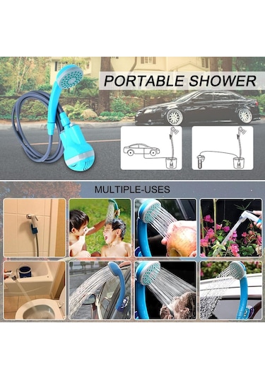 Lebıhmurah Bf9 Taşınabilir Duş Dış/iç Mekan Usb Şarjı El Tipi Şarj Edilebilir Duş Başlığı Kamp Pompalar Banyo ve Aks. Dğ. 47722567 Mavi Lebıhmurah Bf9 Taşınabilir Duş Dış/iç Mekan Usb Şarjı El Tipi Şarj Edilebilir Duş Başlığı Kamp Pompalar Banyo ve Aks. Dğ. 47722567 Mavi
