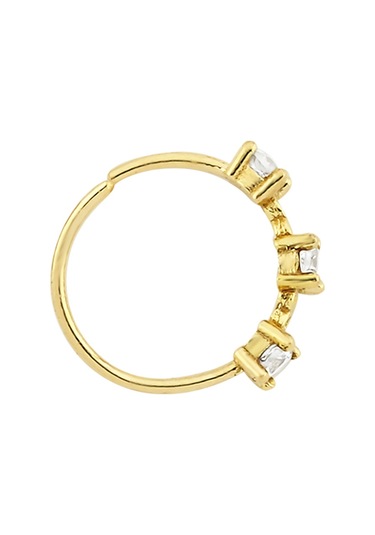 Altın Sonsuzluklu Tria Burun Hızma AS56HZ AltınSepeti Sarı