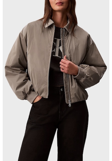 Calvin Klein Bayan Ceket Lv047e508g Vfu Vizon VİZON