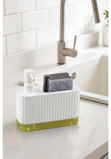 Okyanus Home Coliseum Sıvı Sabunluk Seti Beyaz Beyaz