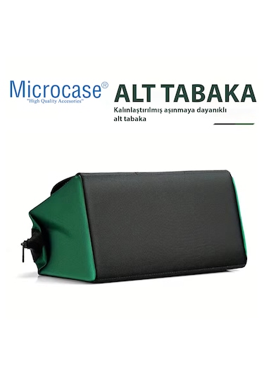 Microcase Çok Bölmeli Su Geçirmez El Tutacaklı Takım Ve Hırdavat Çantası - Al5558 Yeşil