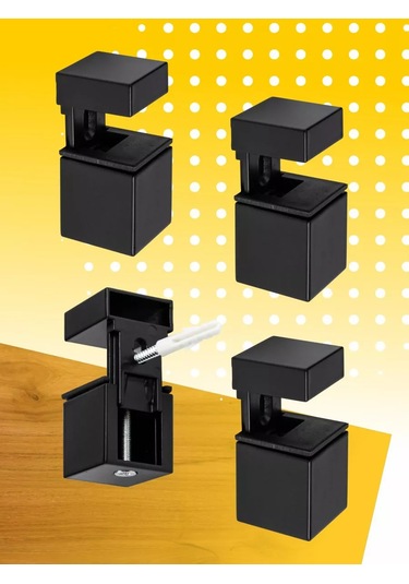 Ofk Raf Tutucu 15 Kg Metal 4 Adet 247121839 Siyah