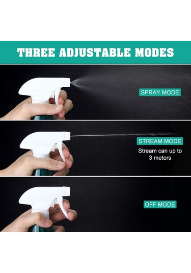 500 Ml Boş Sprey Şişesi Temizlik, Bahçecilik, Kozmetik, Mutfak İçin Doldurulabilir Boş Sprey Şişesi