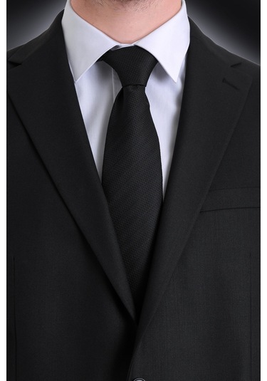 Siyah Düz Kravat 261810etc002 369 Siyah