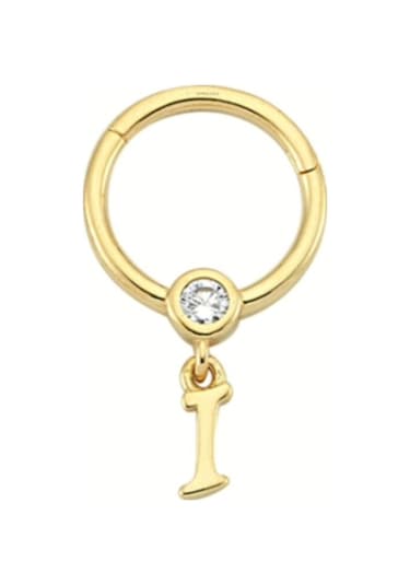 Altın Halka Harf Piercing 14 Ayar Harfler Mevcut