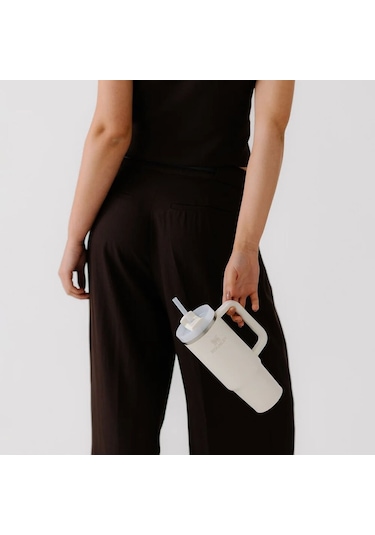 Stanley Quencher Pipetli Termos Bardak 0.89 Lt Stanley0512 Krem