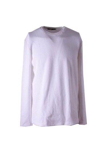 Trender O Yaka Waffle Ekru Erkek Sweatshirt 5073-2 Ekru