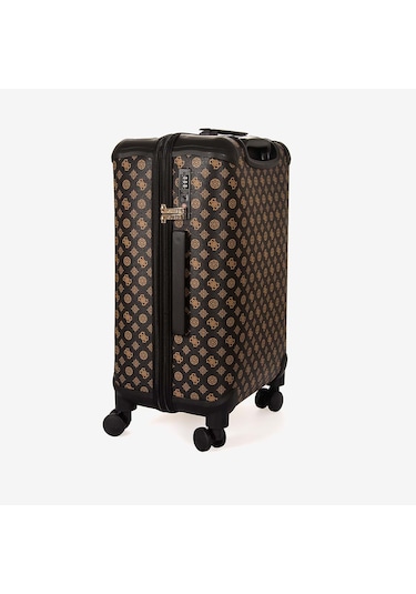 Guess Unisex Valiz Twy74529820 Kahverengi