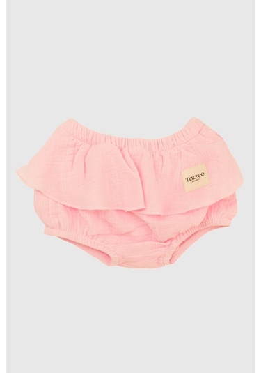 Totzee Etekli Şort Pembe